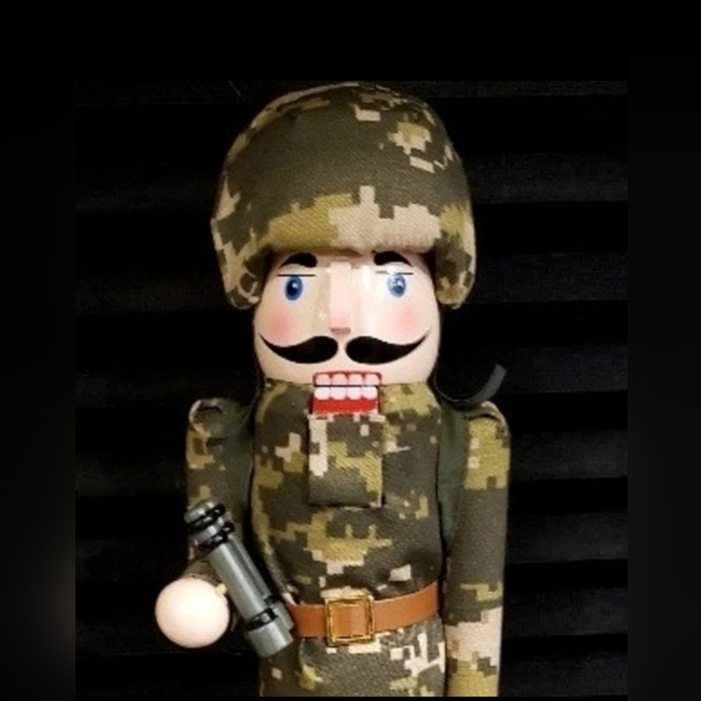 Limited Edition army Nutcracker by Trimming Traditions